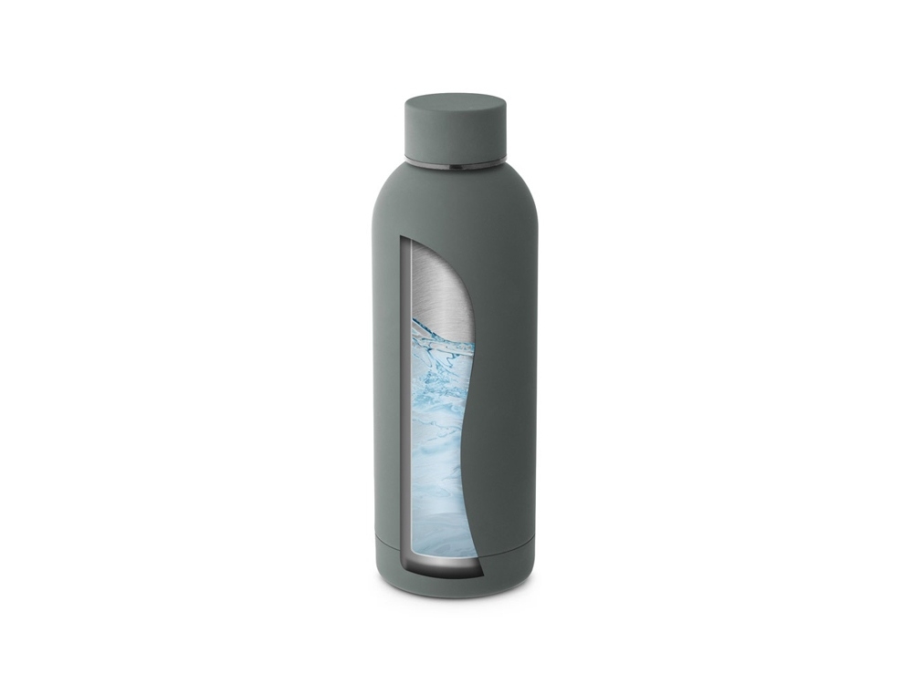 Бутылка «ODIN», 550 мл, серый, металл