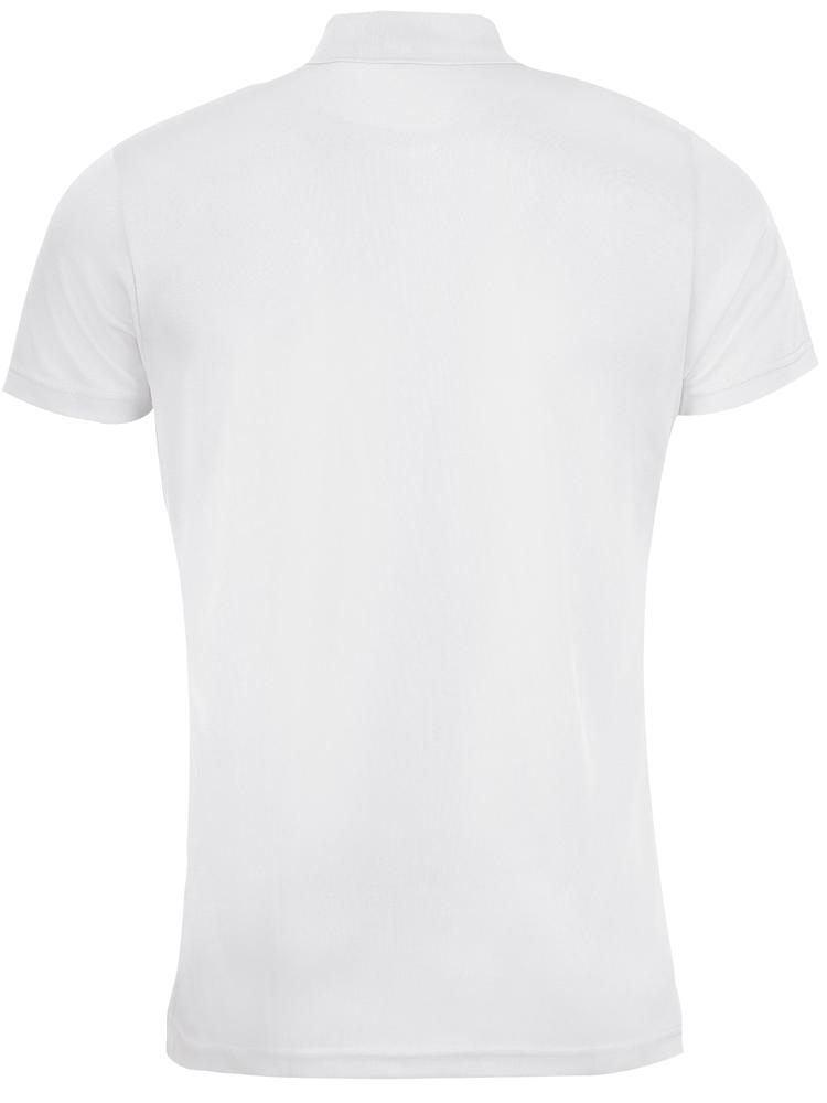 Рубашка поло мужская Performer Men 180 белая, белый, полиэстер 100%, плотность 180 г/м²; пике