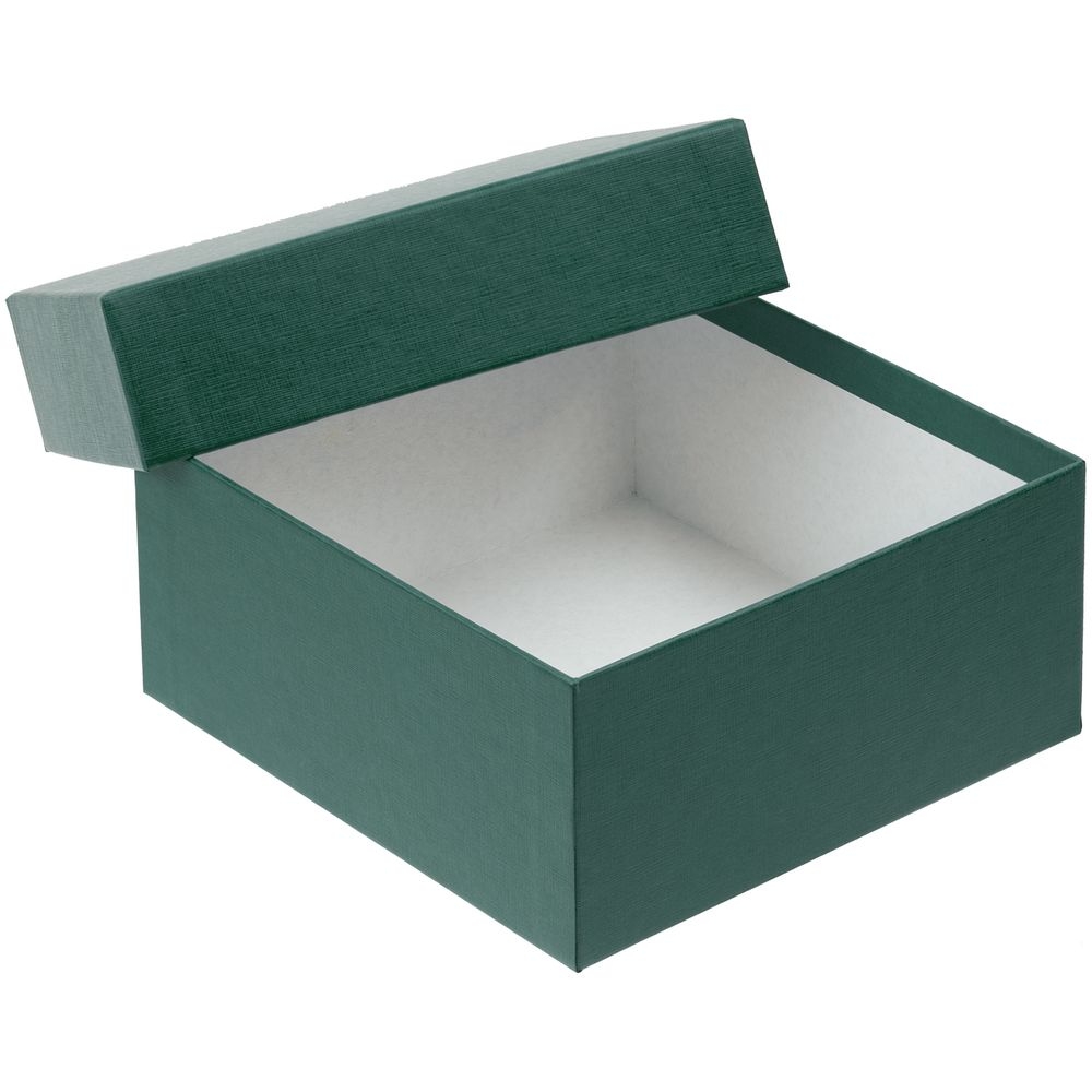 Коробка Emmet, средняя, зеленая, зеленый, картон