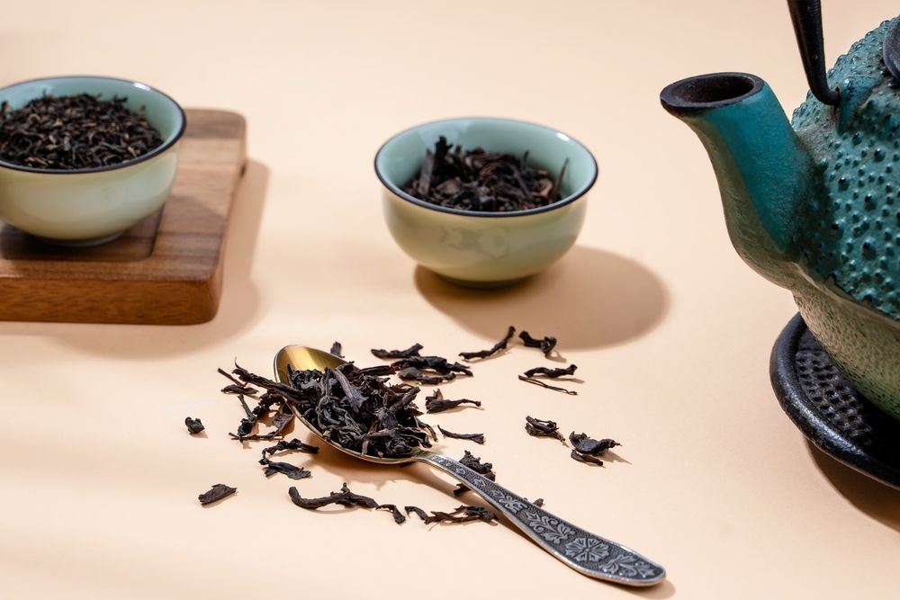 Черный чай с бергамотом, черный