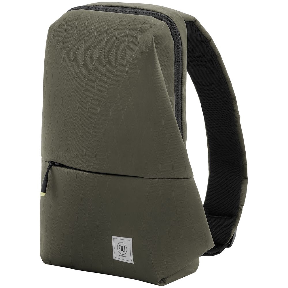 Рюкзак на одно плечо City Sling Bag, зеленый, зеленый, материал верха - полиуретан; подкладка - полиэстер