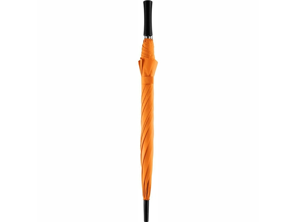 Зонт-трость «Resist» с повышенной стойкостью к порывам ветра, оранжевый, полиэстер