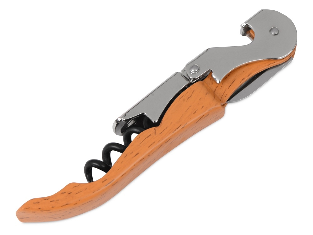 Нож сомелье Pulltap's Wood, коричневый, серебристый, металл
