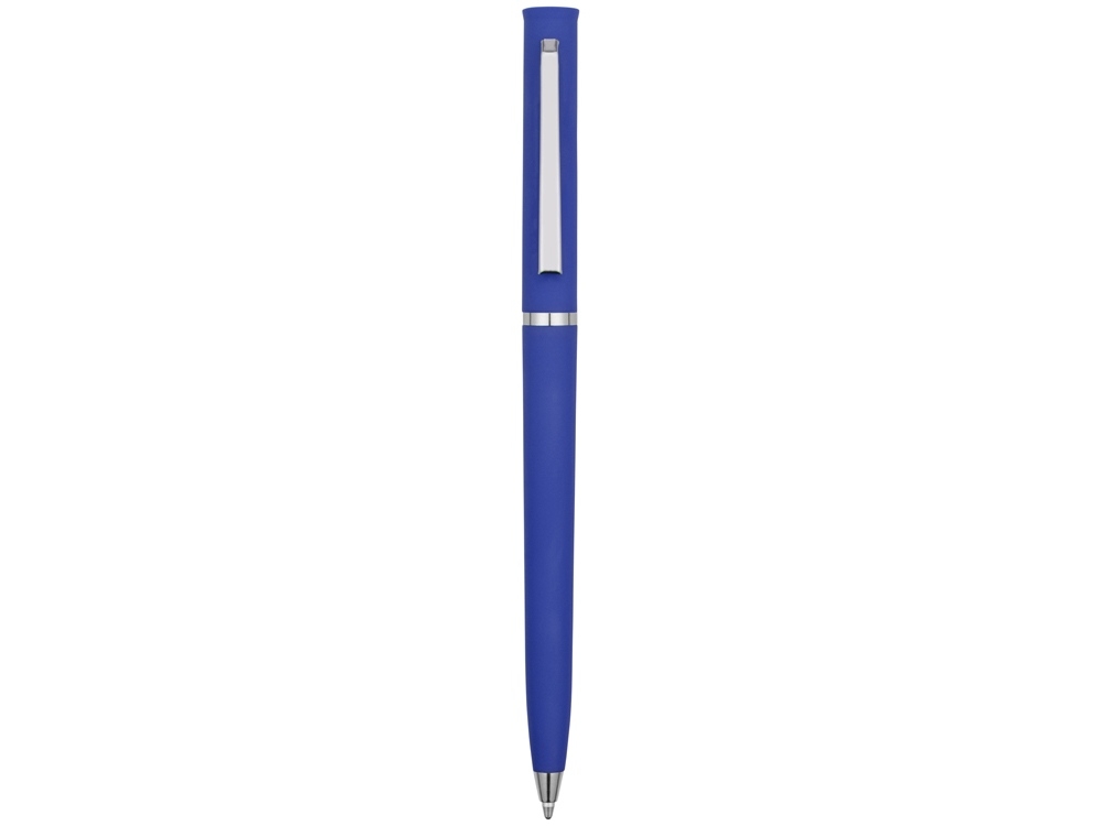 Ручка пластиковая шариковая «Navi» soft-touch, синий, soft touch