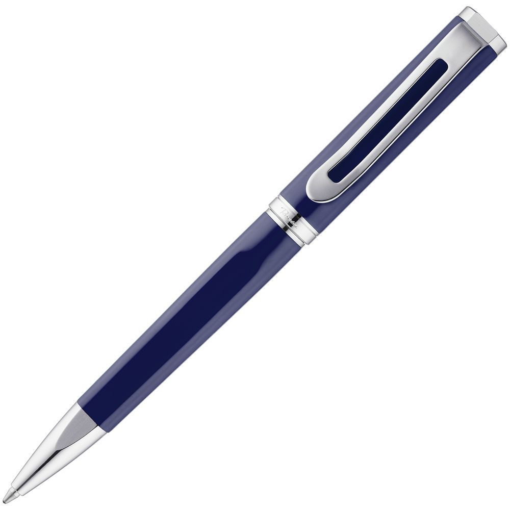 Ручка шариковая Phase, синяя, синий, металл