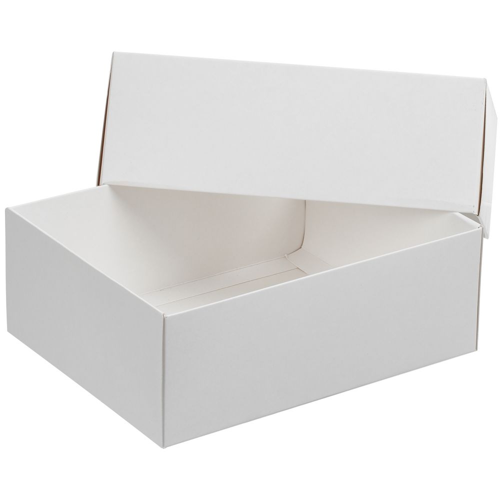 Коробка с окном InSight, белая, белый, картон; пвх