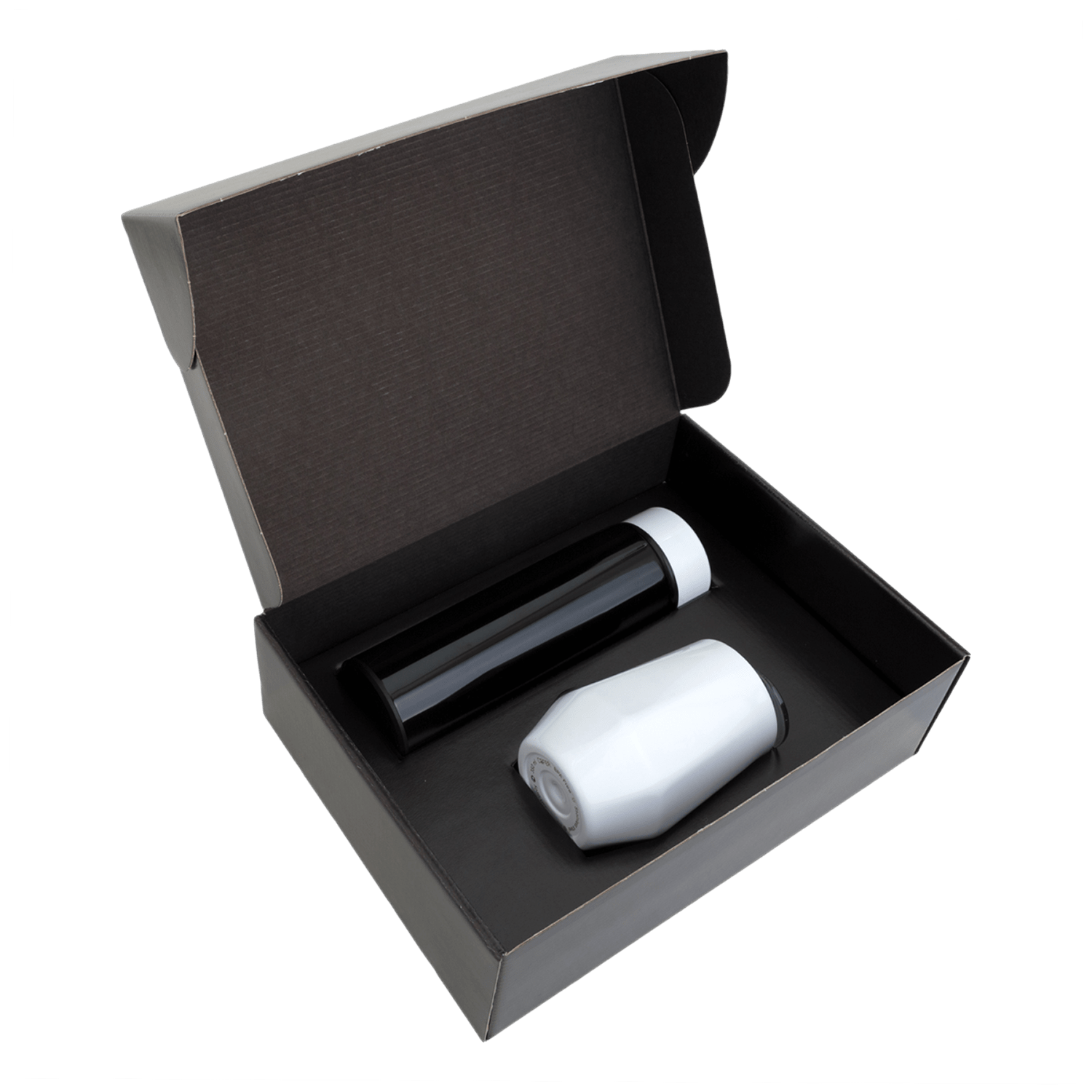 Набор Hot Box duo EB  (черный с белым), черный, металл, микрогофрокартон
