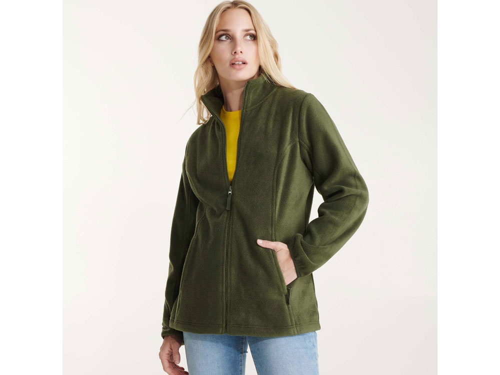 Куртка флисовая «Artic» женская, зеленый, полиэстер, флис