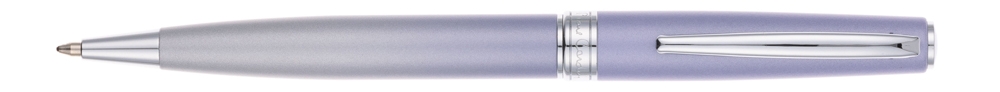 Ручка шариковая Pierre Cardin TENDRESSE, цвет - серебряный и сиреневый. Упаковка E., фиолетовый, латунь