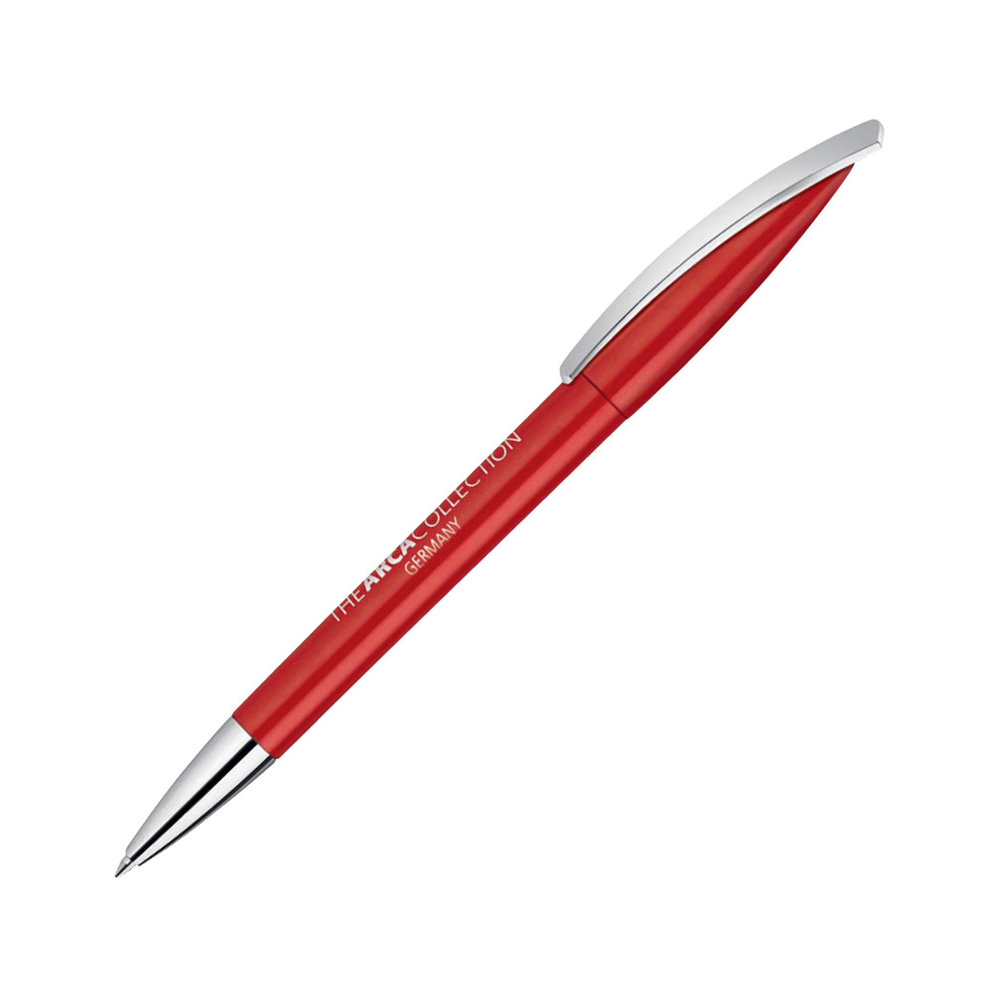 Ручка шариковая ARCA MM, красный, пластик/металл