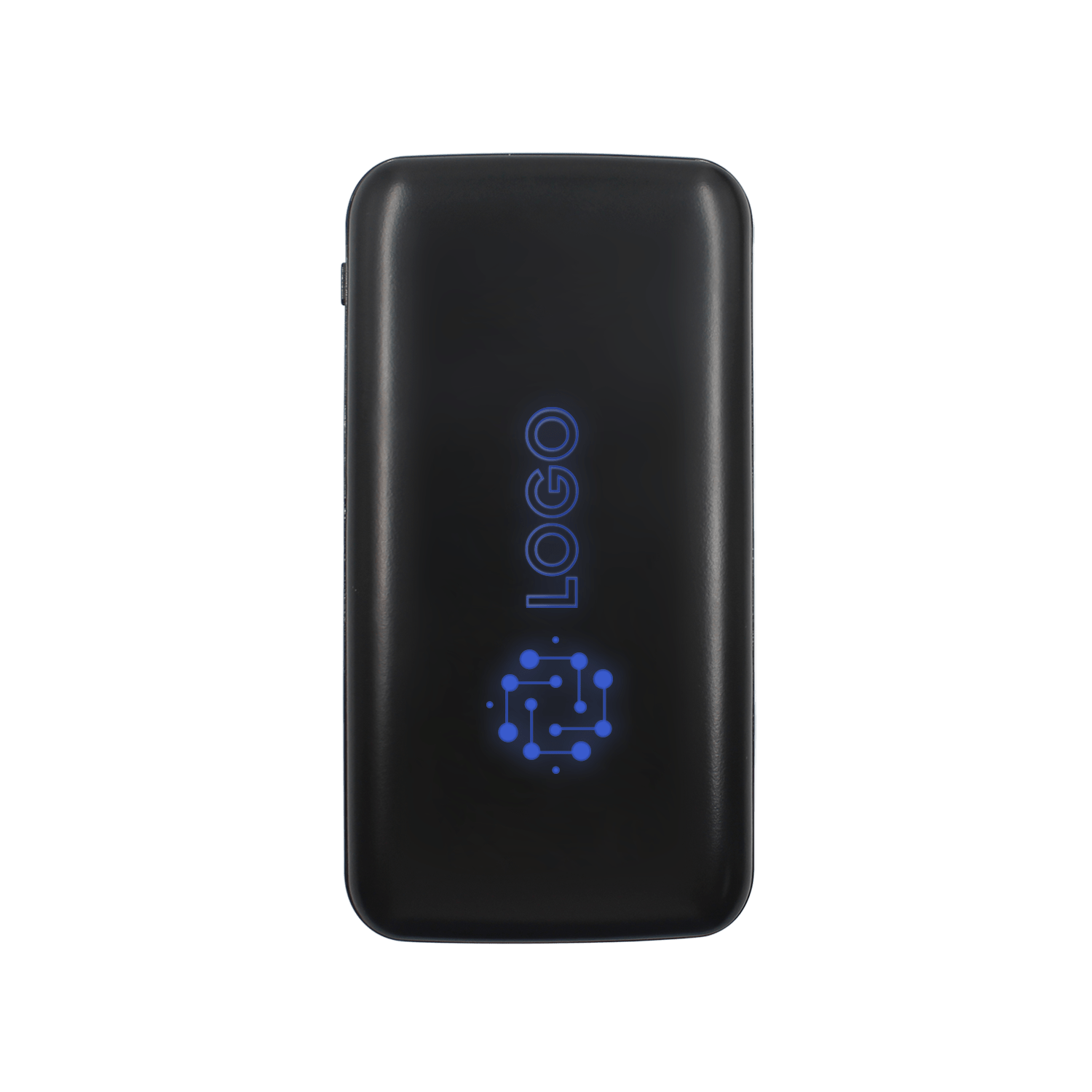 Внешний аккумулятор с подсветкой Bplanner Power 4 ST, 8000 mAh (Синий), синий, пластик