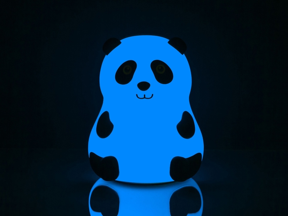 Светильник «LED Panda», черный, силикон