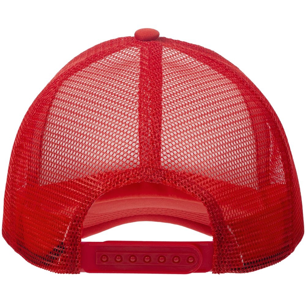 Бейсболка Sunbreaker, красная с белым, белый, красный, полиэстер 100%, плотность 160 г/м²