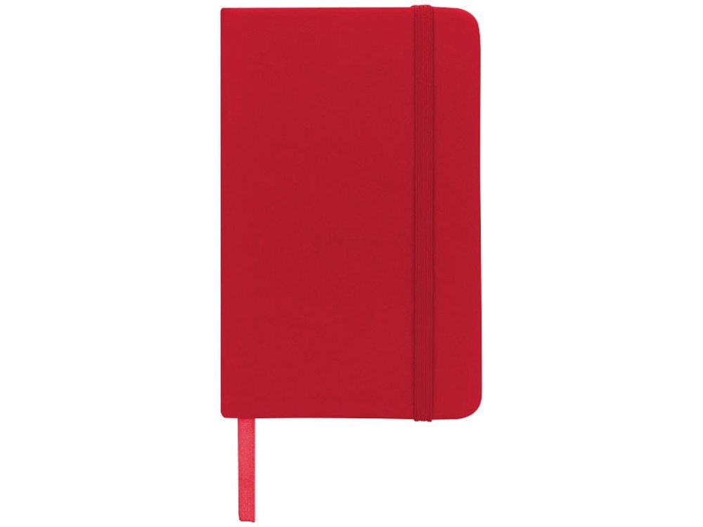 Блокнот А6 «Spectrum» с линованными страницами, красный, картон