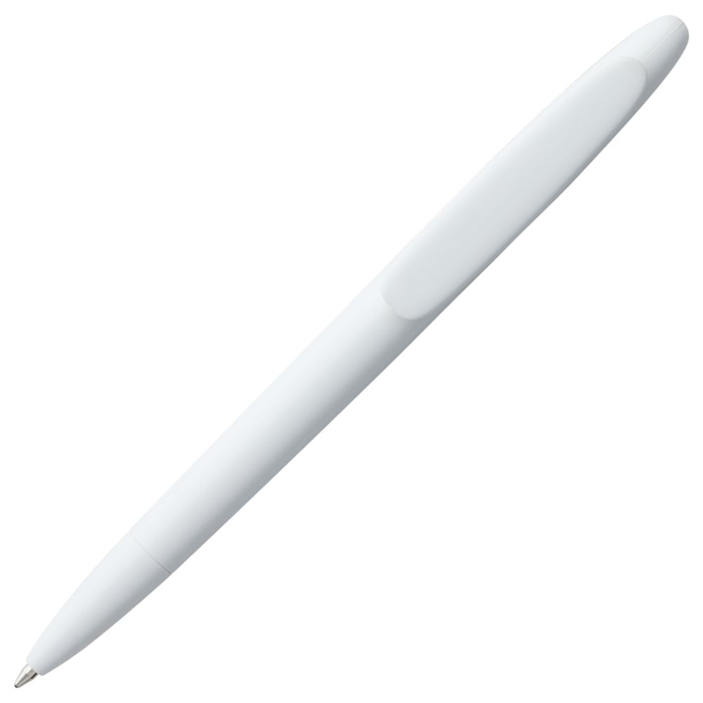 Ручка шариковая Prodir DS5 TPP, белая, белый, пластик