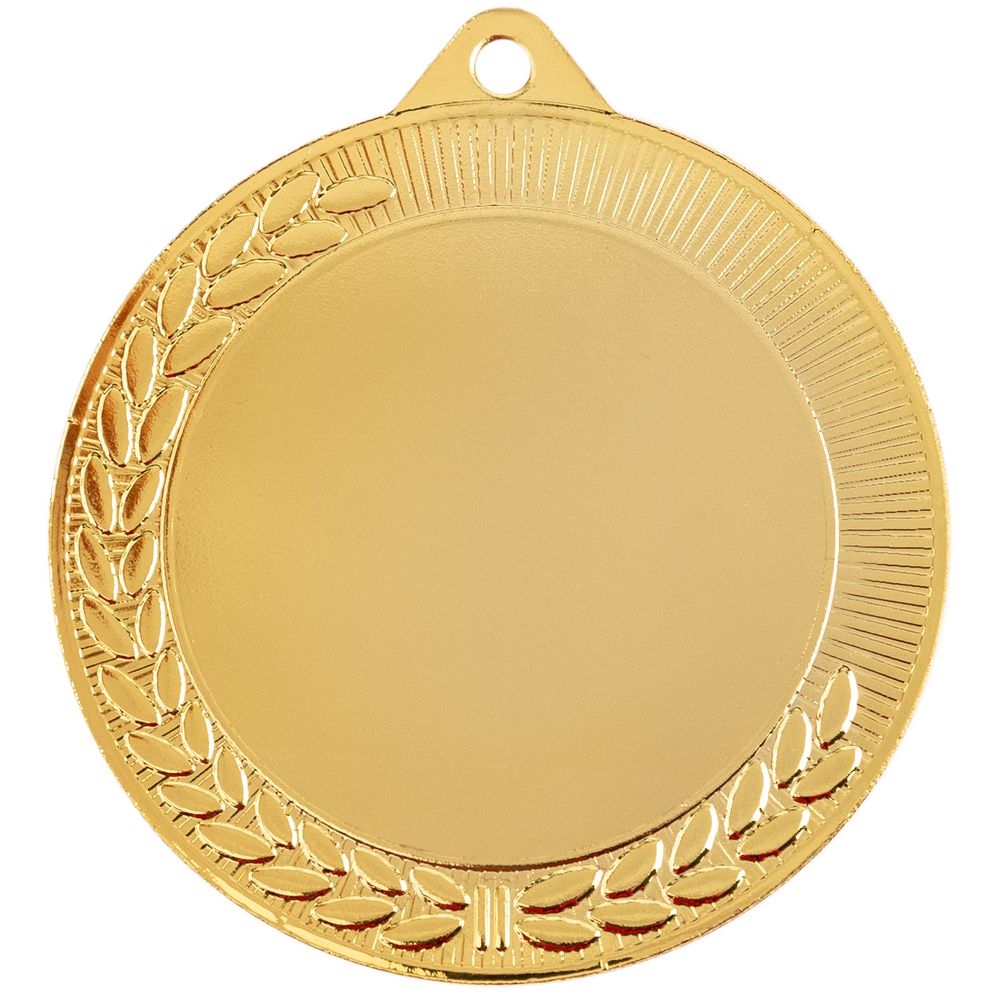 Медаль Regalia, большая, золотистая, желтый, металл