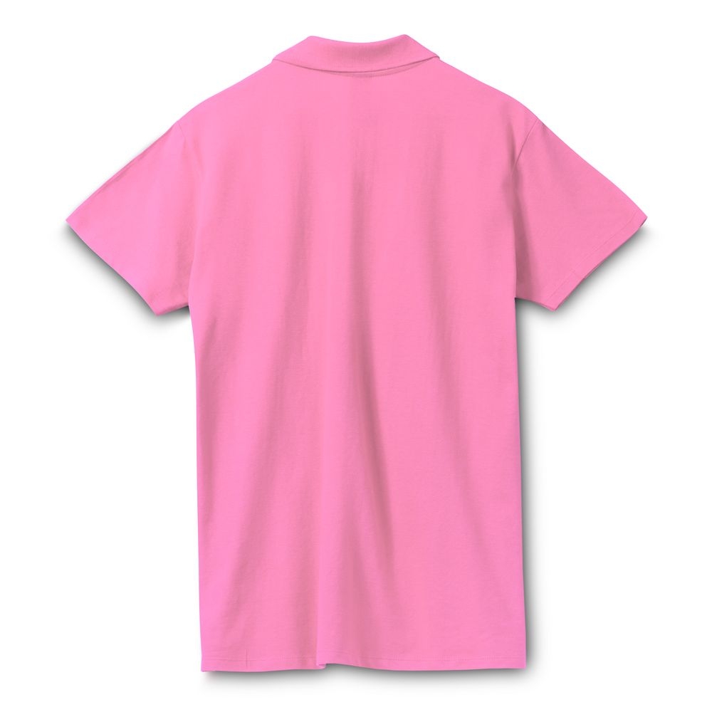 Рубашка поло мужская Spring 210, розовая, розовый, хлопок