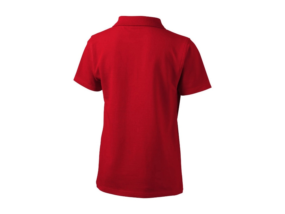 Рубашка поло "First" детская, красный, хлопок