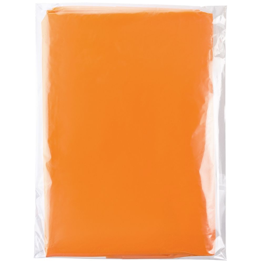 Дождевик-пончо RainProof, оранжевый, оранжевый, пластик