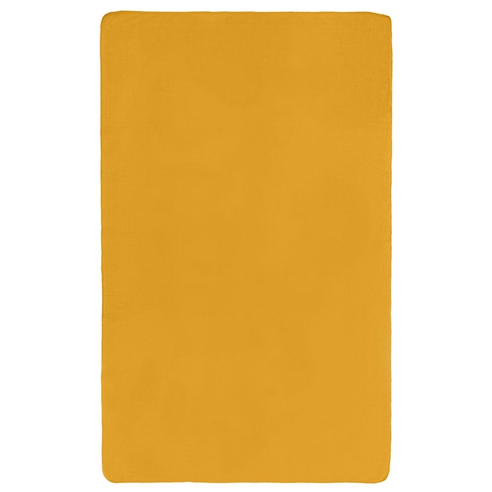 Флисовый плед Warm&Peace XL, желтый, желтый, флис