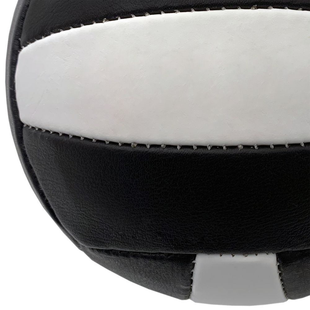 Волейбольный мяч Match Point, черно-белый, черный, белый, кожа
