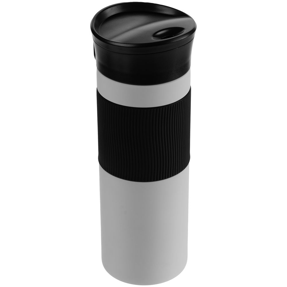 Термостакан Tralee XL, серый, серый