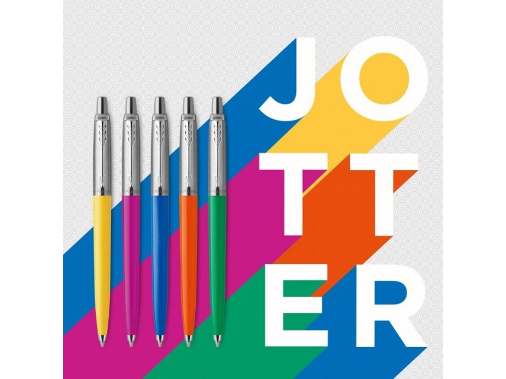 Ручка шариковая Parker Jotter Originals, оранжевый, серебристый, металл