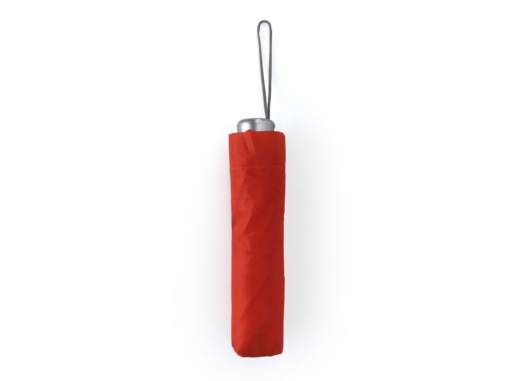 Зонт складной механический YAKU, красный, полиэстер