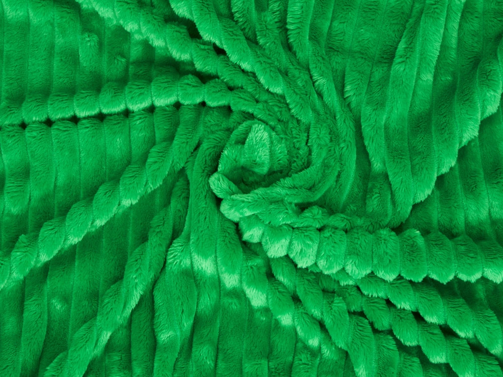 Плед «Wave», зеленый, полиэстер