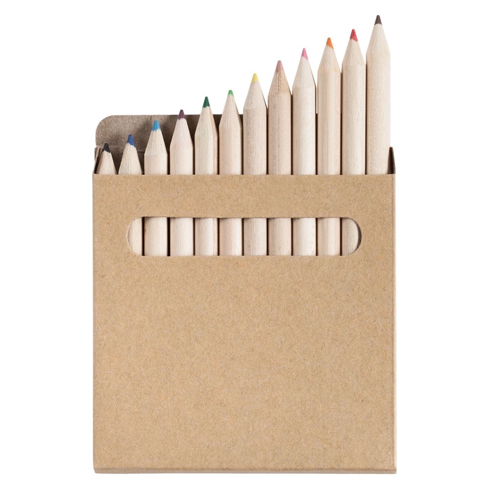 Набор цветных карандашей Pencilvania Middle, дерево; коробка - картон
