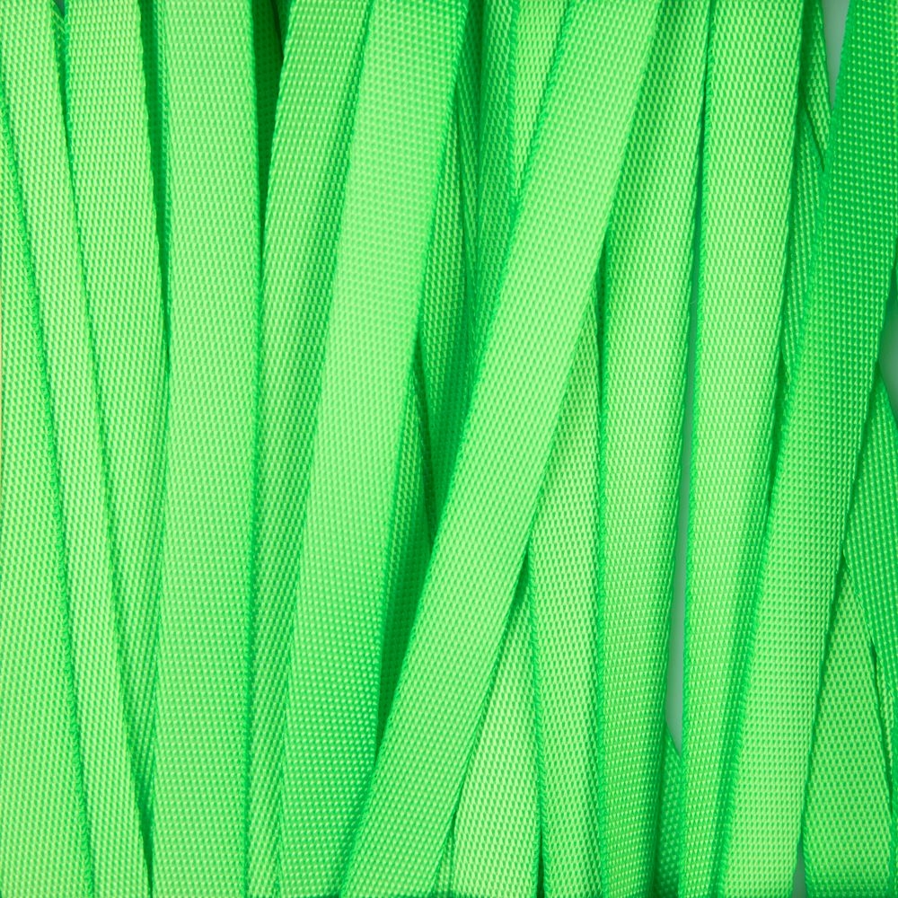 Стропа текстильная Fune 10 L, зеленый неон, 120 см, зеленый, полиэстер