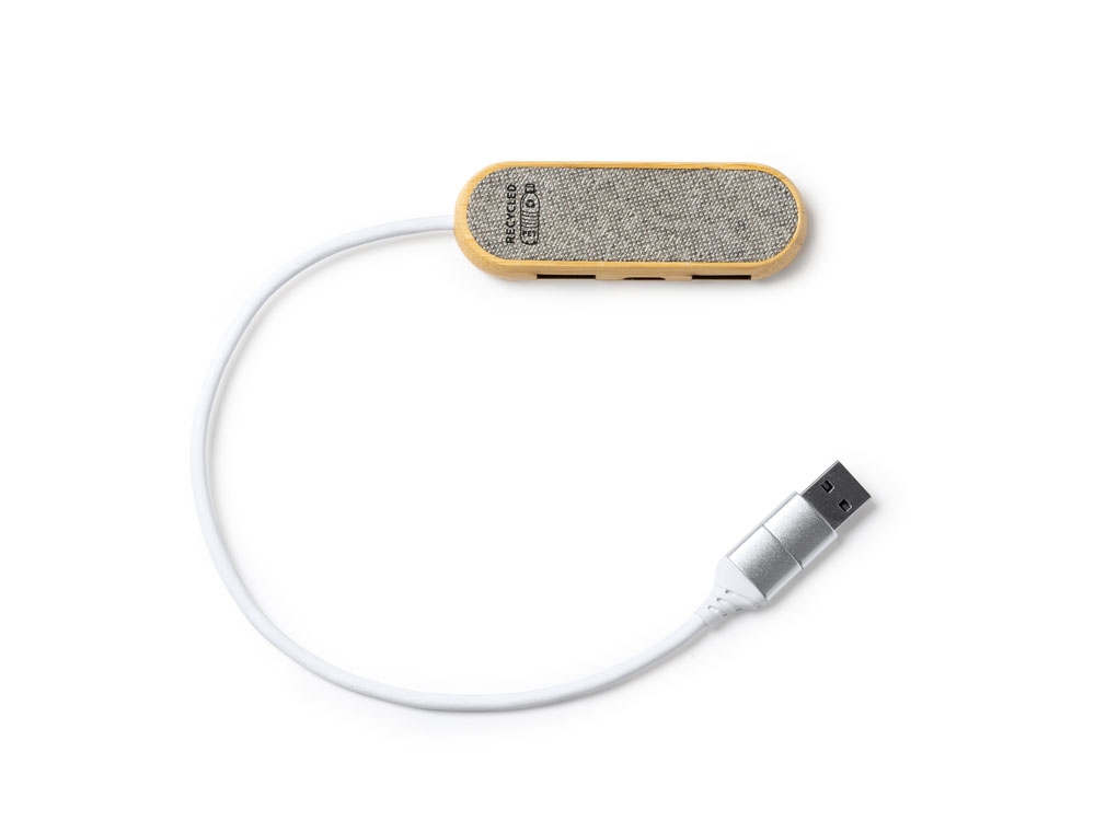 USB хаб BADOC, серый