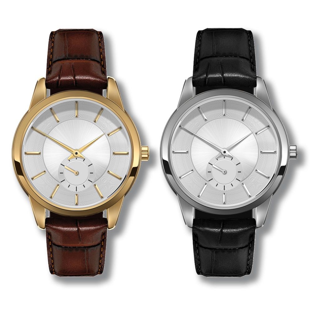 Часы наручные Zeit Premium на заказ, натуральная кожа; нержавеющая сталь
