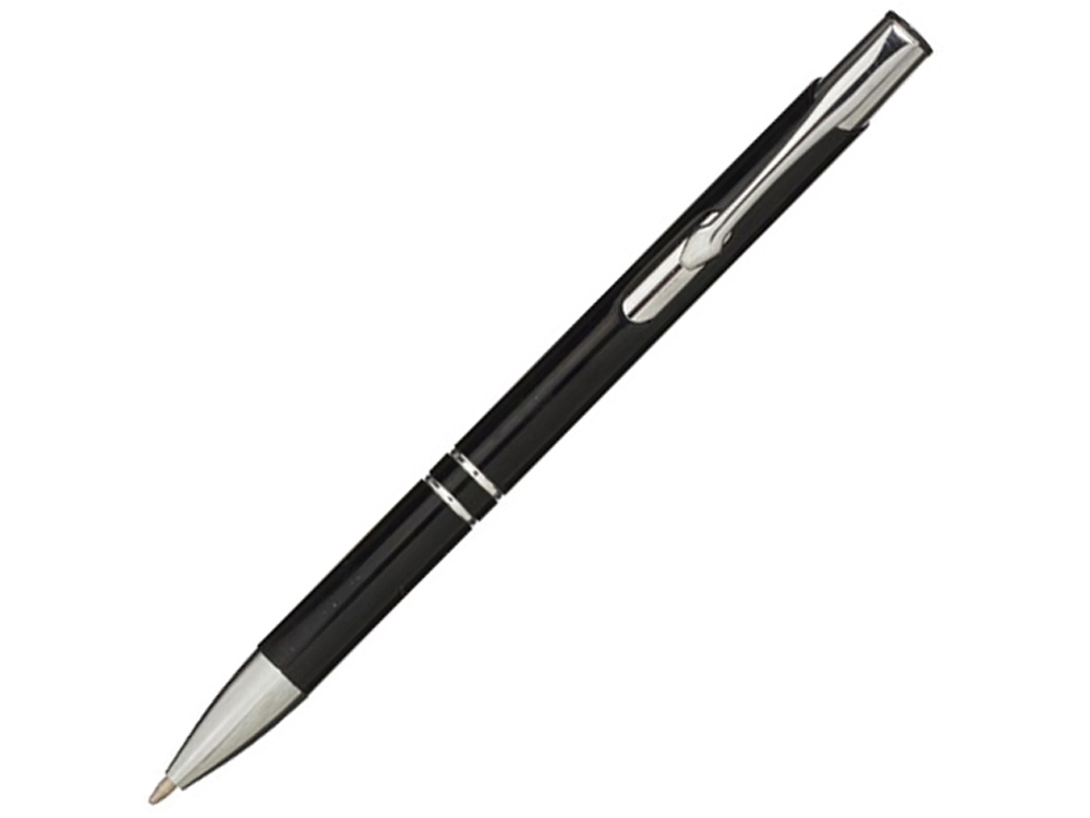 Ручка металлическая шариковая «Moneta», черный, алюминий