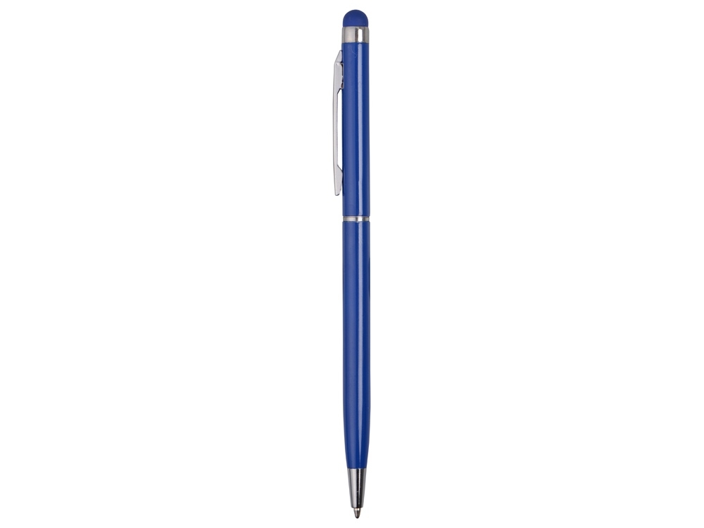 Ручка-стилус металлическая шариковая «Jucy», синий, металл