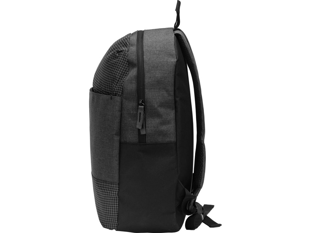 Рюкзак «Reflex» для ноутбука 15,6" со светоотражающим эффектом, серый, полиэстер