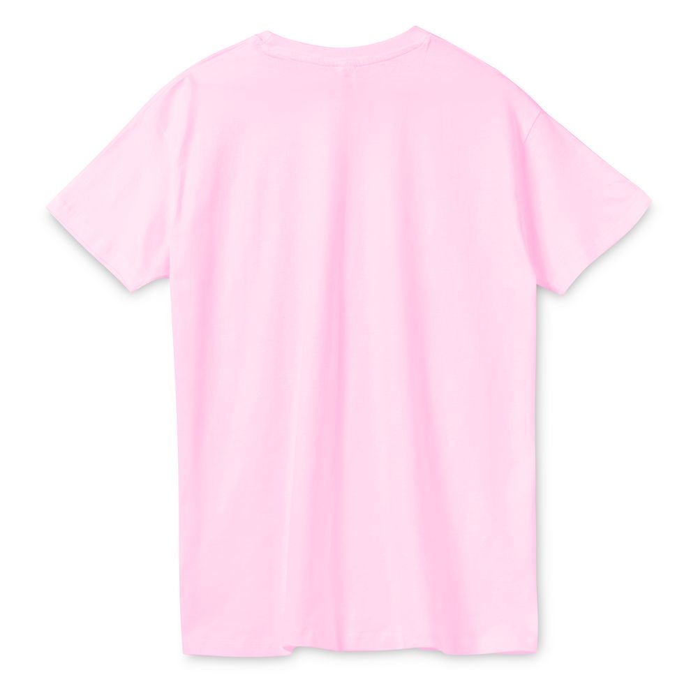 Футболка унисекс Regent 150, розовая, розовый, хлопок