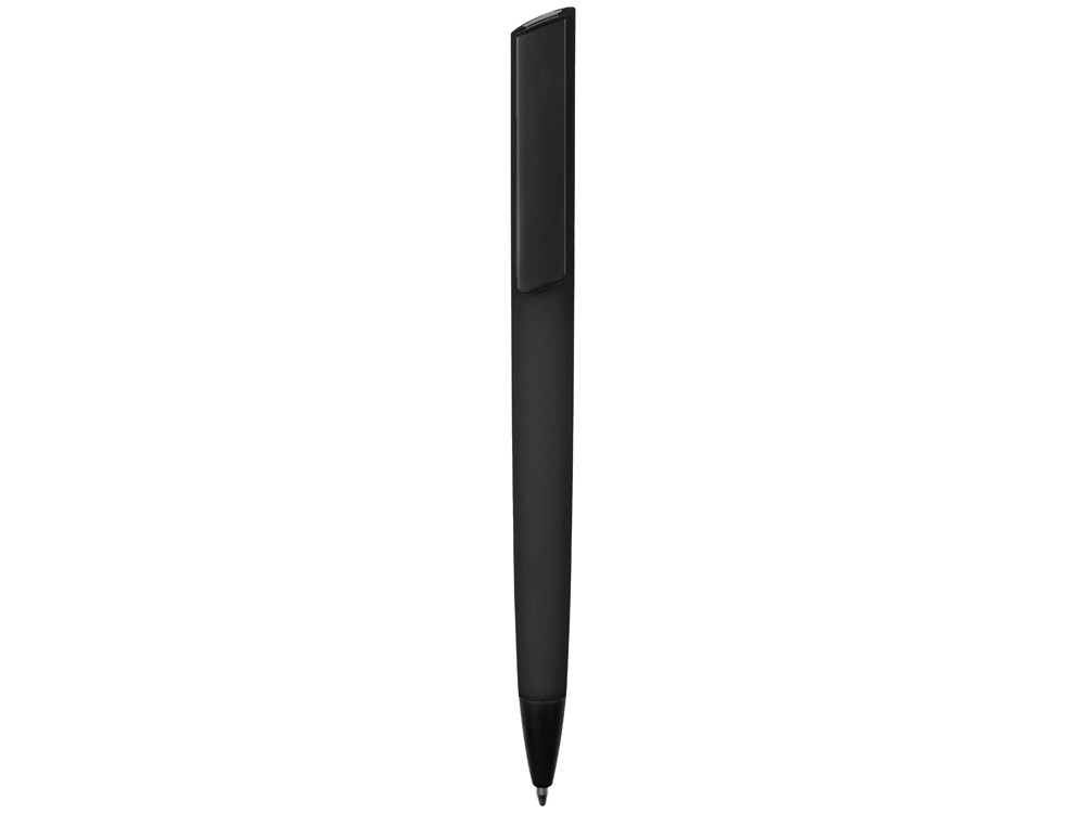 Ручка пластиковая шариковая «C1» soft-touch, черный, soft touch
