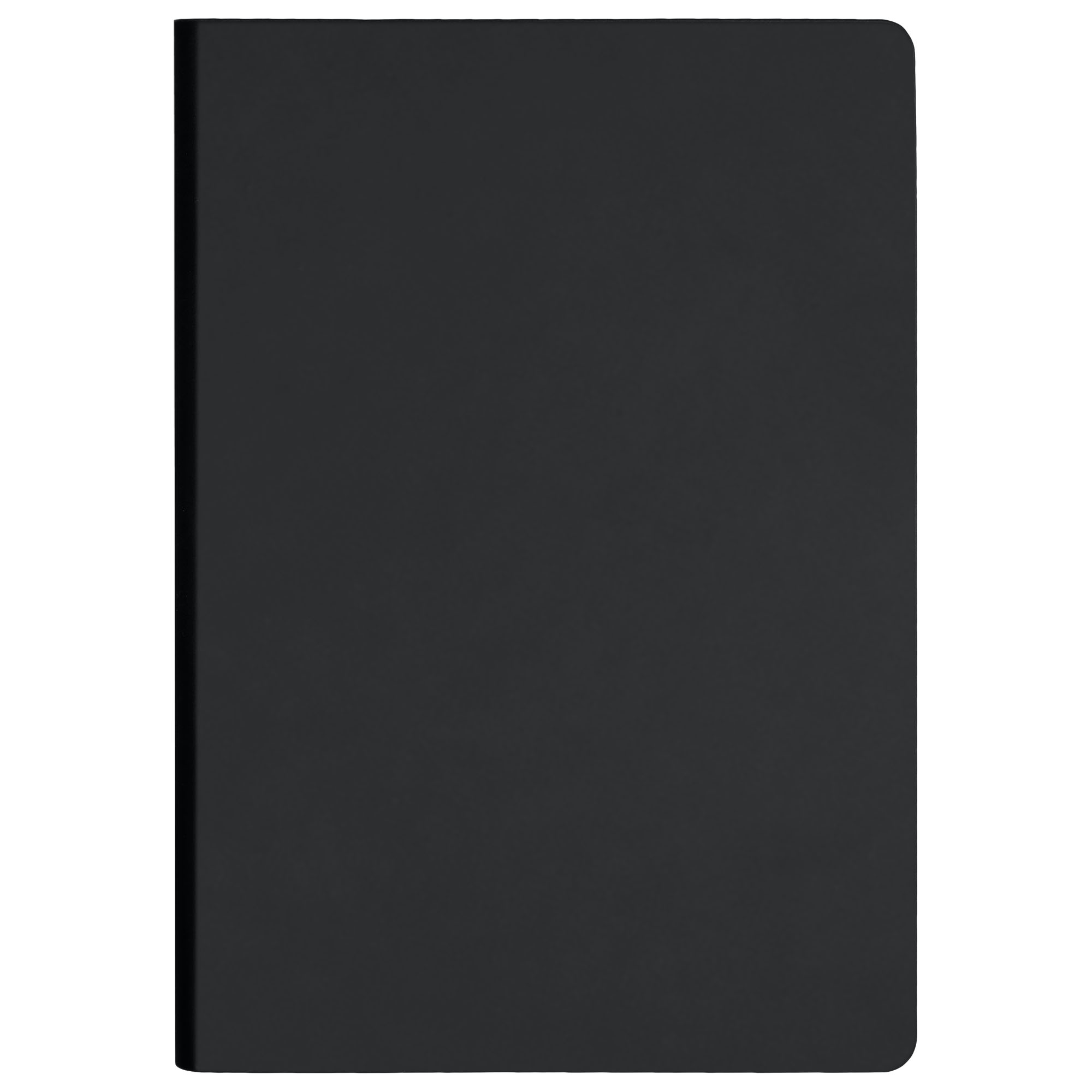 Ежедневник Spark недатированный, черный (без упаковки, со стикерами), черный