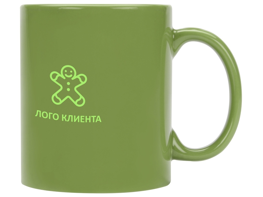 Подарочный набор «Tea Cup» с чаем, зеленый, керамика
