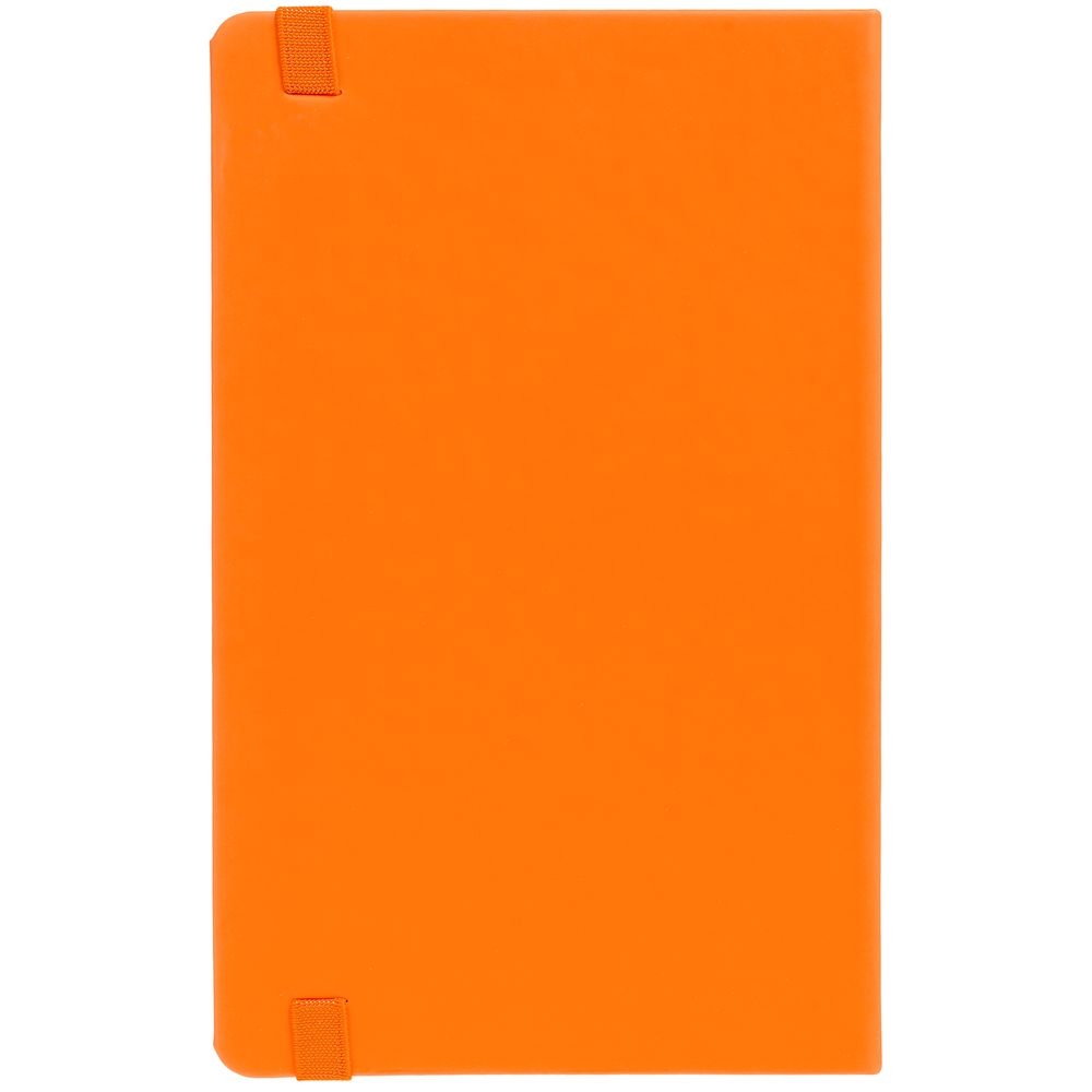 Блокнот Shall Direct, оранжевый, оранжевый, металл, кожзам