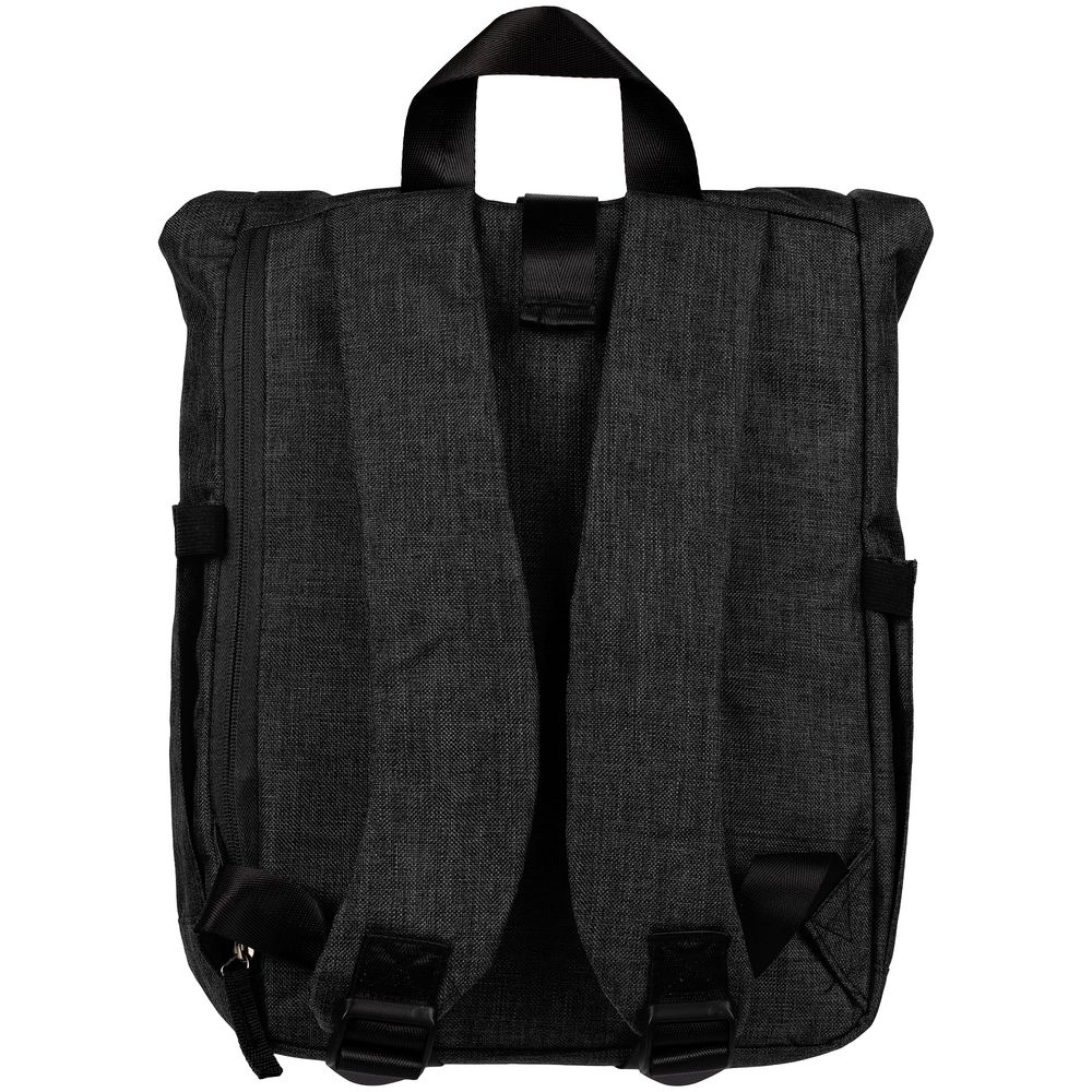 Рюкзак Packmate Roll, черный, черный, полиэстер
