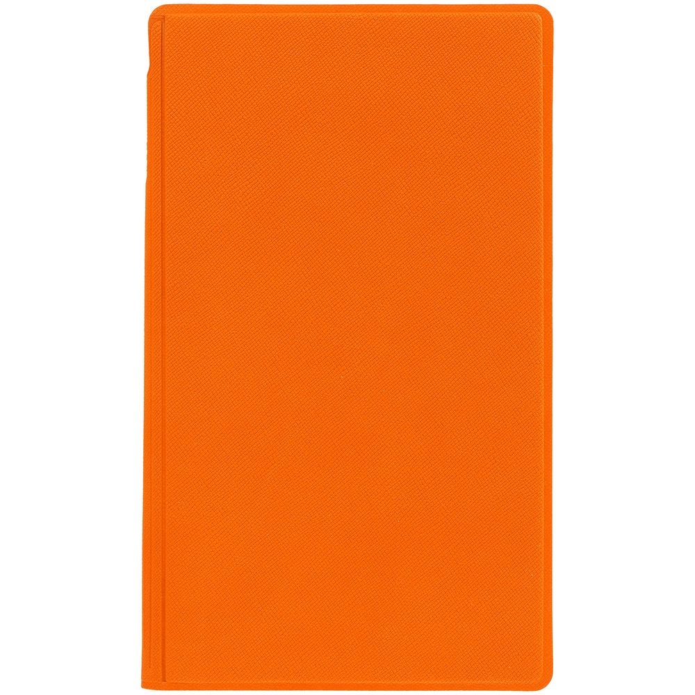 Блокнот Dual, оранжевый, оранжевый, кожзам