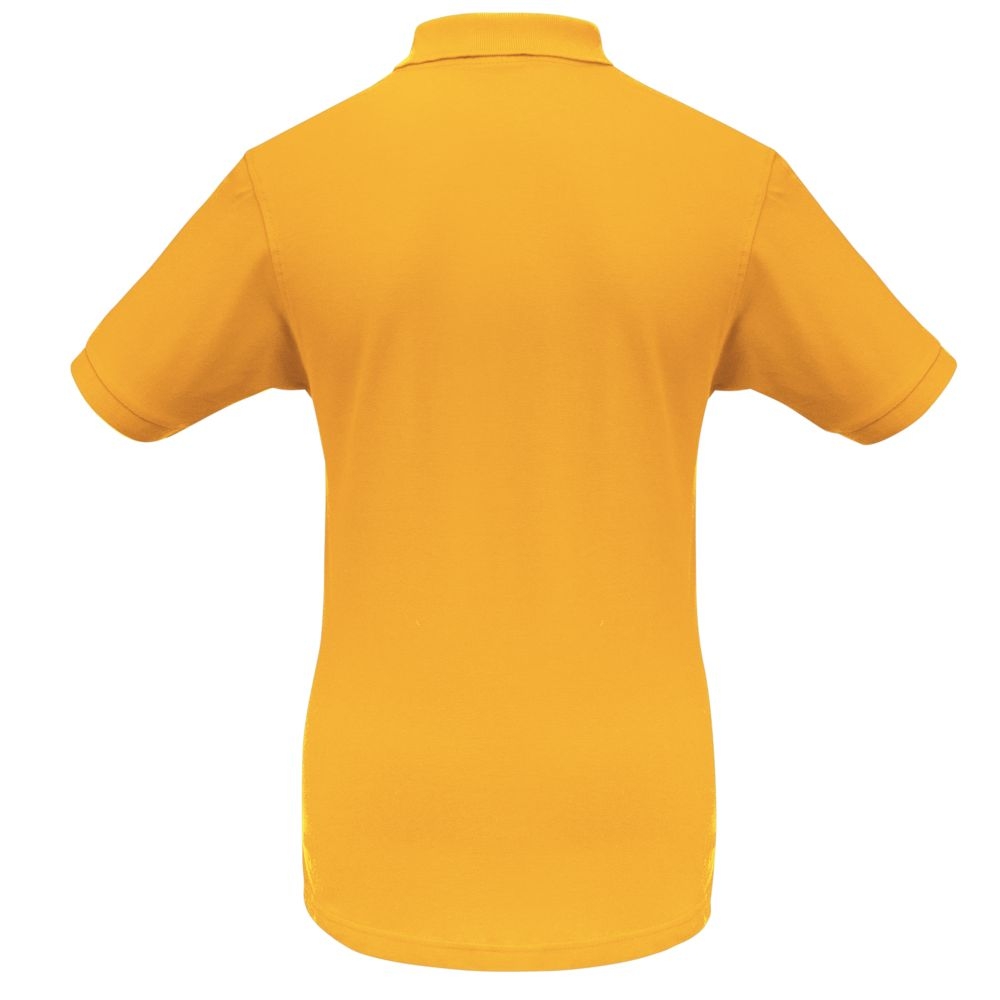 Рубашка поло Safran желтая, желтый, хлопок
