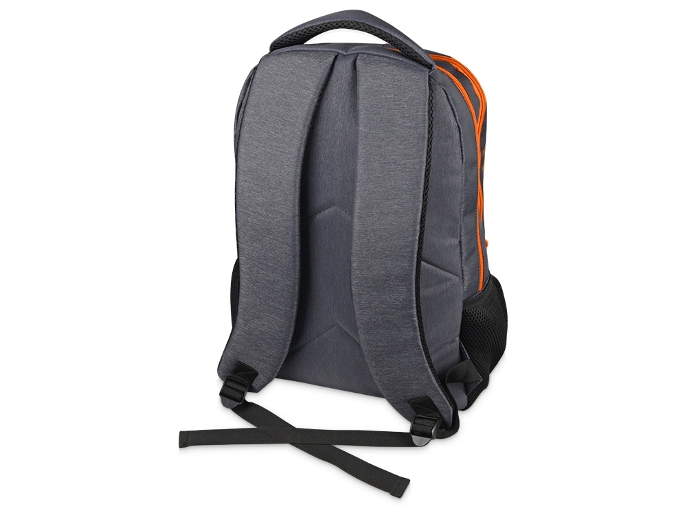 Рюкзак «Metropolitan», серый, оранжевый, полиэстер