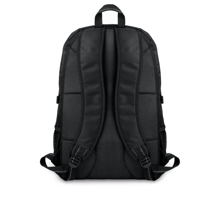 Рюкзак компьютерный, черный, полиэстер