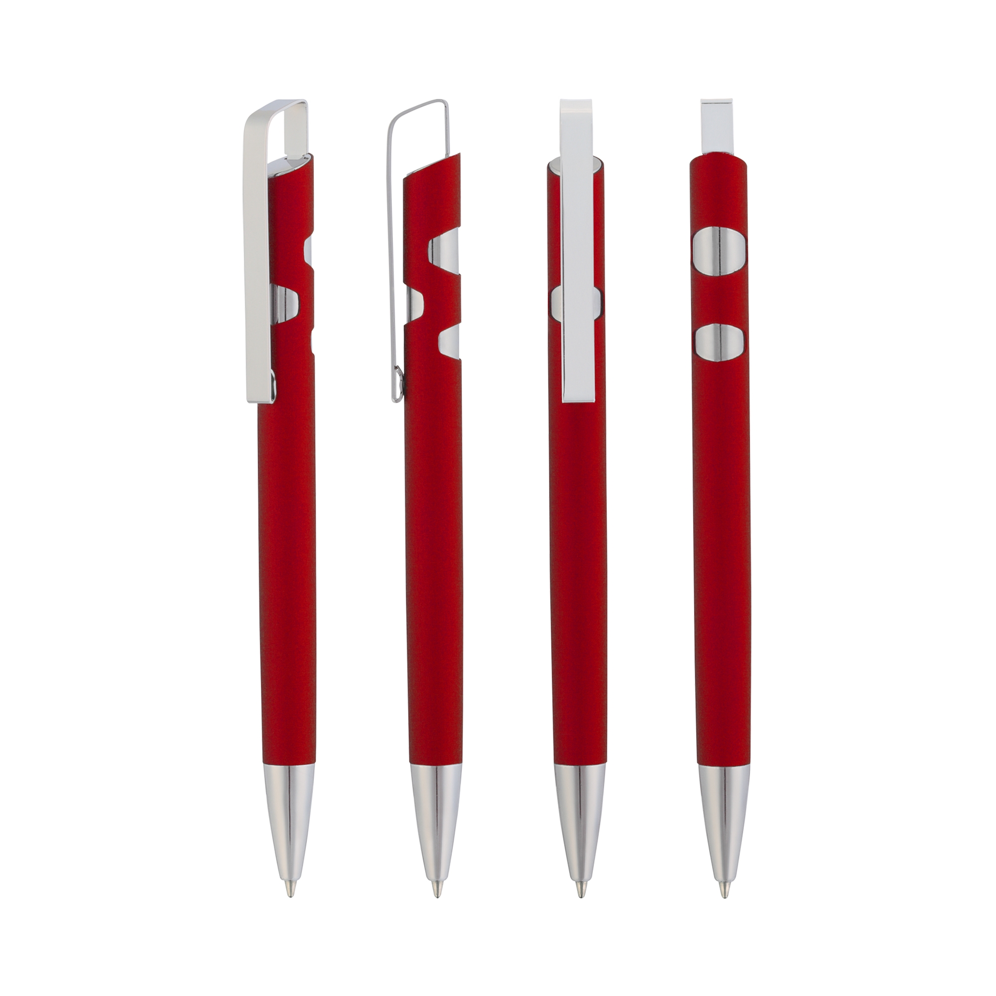 Ручка шариковая "Arni", бордовый, алюминий/пластик/металл