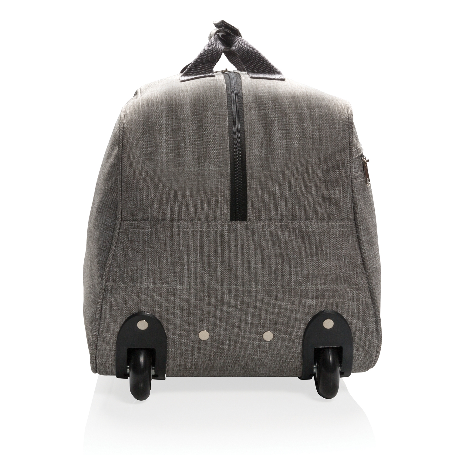 Дорожная сумка на колесах Basic, серый, полиэстер