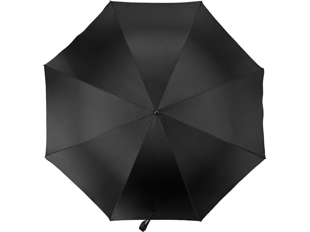 Зонт-трость «Гламур», черный, полиэстер