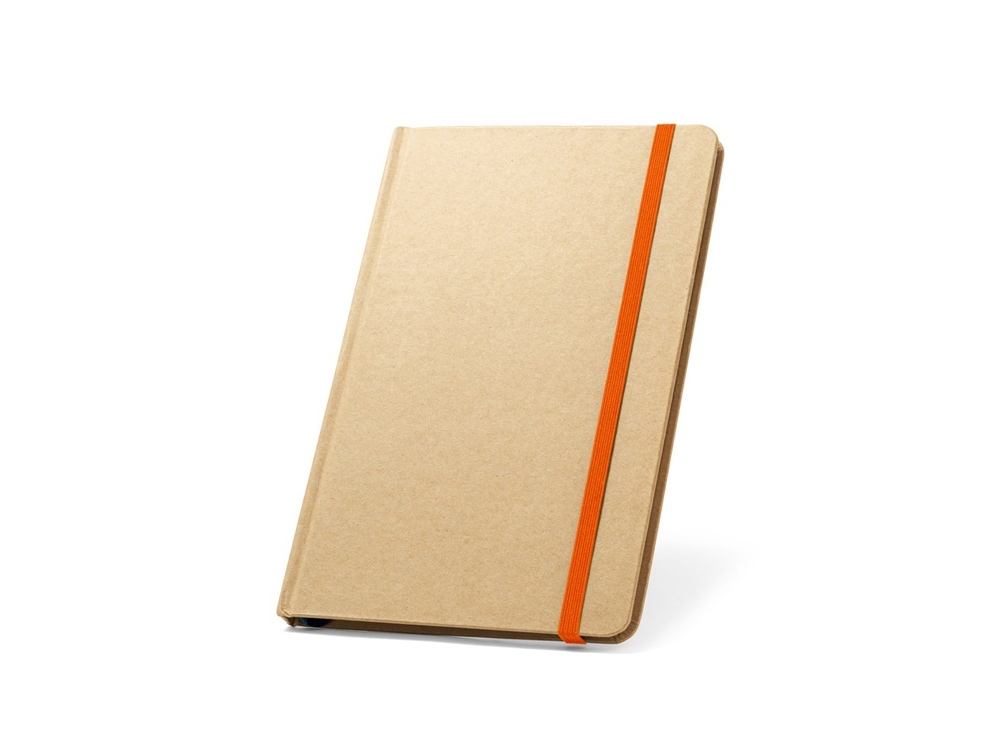 Блокнот А5 «MAGRITTE», оранжевый, картон, бумага